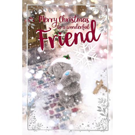 3D Holographic Wonderful Friend Me to You Bear Christmas Card £2.03